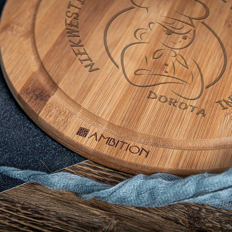 Personalizowany prezent DLA AMATORA GOTOWANIA DESKA DO KROJENIA