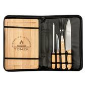 Zestaw do grilla z deską GRAWER dla MISTRZA GRILLOWANIA + IMIĘ