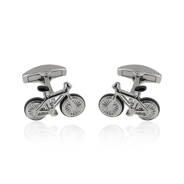 Spinki do mankietów ROWER – prezent DLA ROWERZYSTY I KOLARZA