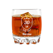 Szklanka do whisky na preznet na 30 URODZINY z TWOIM GRAWEREM