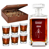 Zestaw do whisky - PREZENT ŚWIĄTECZNY dla amatora whisky