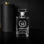 Personalizowana karafka do whisky z grawerem PREZENT NA URODZINY