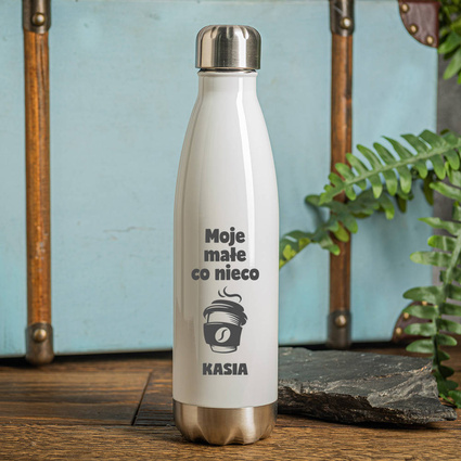Butelka termiczna PERSONALIZOWANY PREZENT dla smakosza kawy