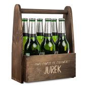 Nosidło na piwo z grawerem PIWO ZAWSZE CIĘ ZADOWOLI + IMIĘ