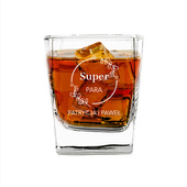 Personalizowana szklanka do whisky SUPER PARA + IMIONA