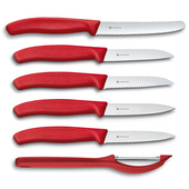 Zestaw noży do owoców i warzyw - GRAWER LOGA FIRMOWEGO