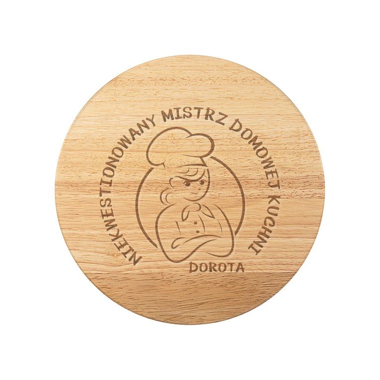 Deska do serów grawerowana DLA NIEJ na prezent MISTRZ DOMOWEJ KUCHNI