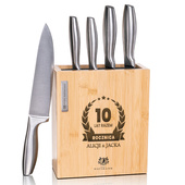 Zestaw noży z grawerem na 10. rocznicę ślubu – PREZENT OD SERCA