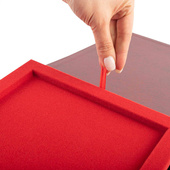 ETUI SAMETI Bordowe 9x12 Poziom