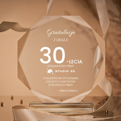 Statuetka z grawerem – prezent na 30-LECIE DZIAŁALNOŚCI FIRMY