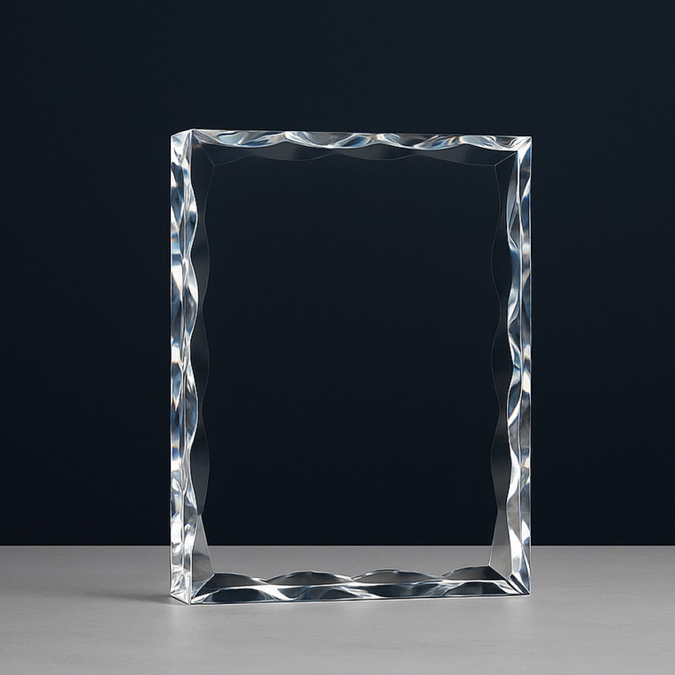 Kryształowa Statuetka Lux [KL-02] m120x150x40 mm