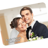 Duża podkładka pod mysz z twoim zdjęciem PAMIĄTKA ŚLUBNA