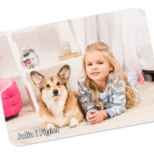 Duża podkładka pod mysz 40x28 z twoim zdjęciem DLA DZIECKA