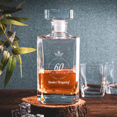 Karafka do whisky i nalewki Z OKAZJI 60 ROCZNICY