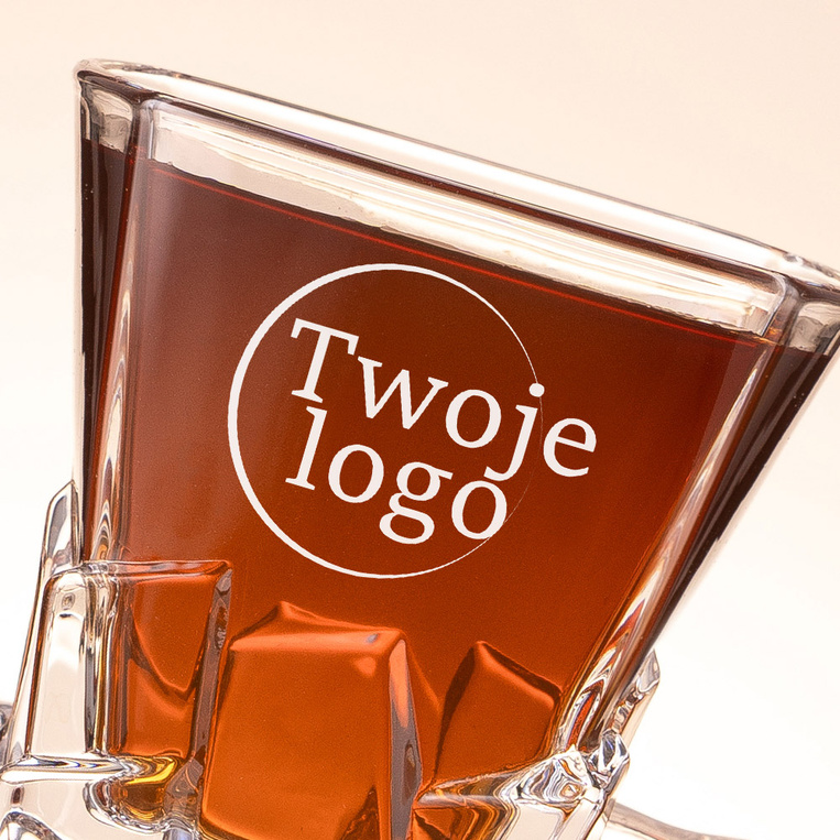 Szklanka Lodowa Premium z grawerem LOGO FIRMY – elegancki upominek biznesowy
