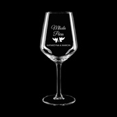 Kieliszek do wina czerwonego Z GRAWEREM DLA MŁODEJ PARY