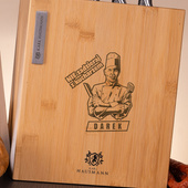 Zestaw noży z grawerem „NIE ZADZIERAJ Z KUCHARZEM” – prezent dla niego