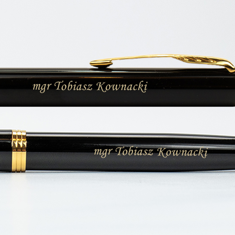 Zestaw Parkera IM - pióro i długopis GRATULACJE DLA MAGISTRA