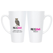 Personalizowany Kubek Latte duży na prezent DLA PREZESOWEJ