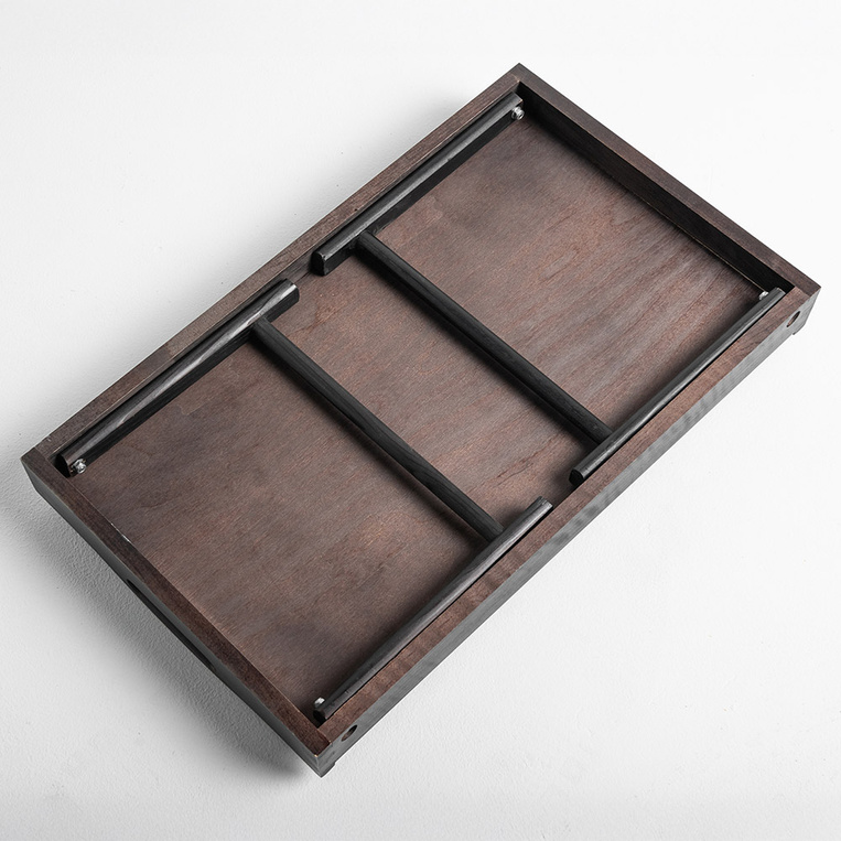 Stolik śniadaniowy z grawerem DLA PARY – prezent NA ROCZNICĘ ŚLUB I ŚWIĘTA