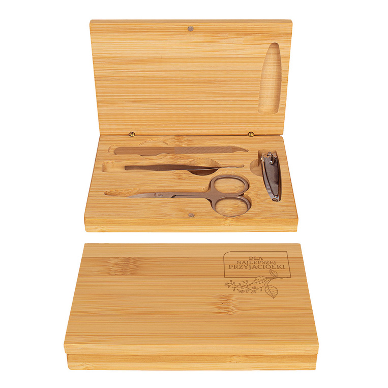 Zestaw do manicure DLA PRZYJACIÓŁKI z twoim grawerem