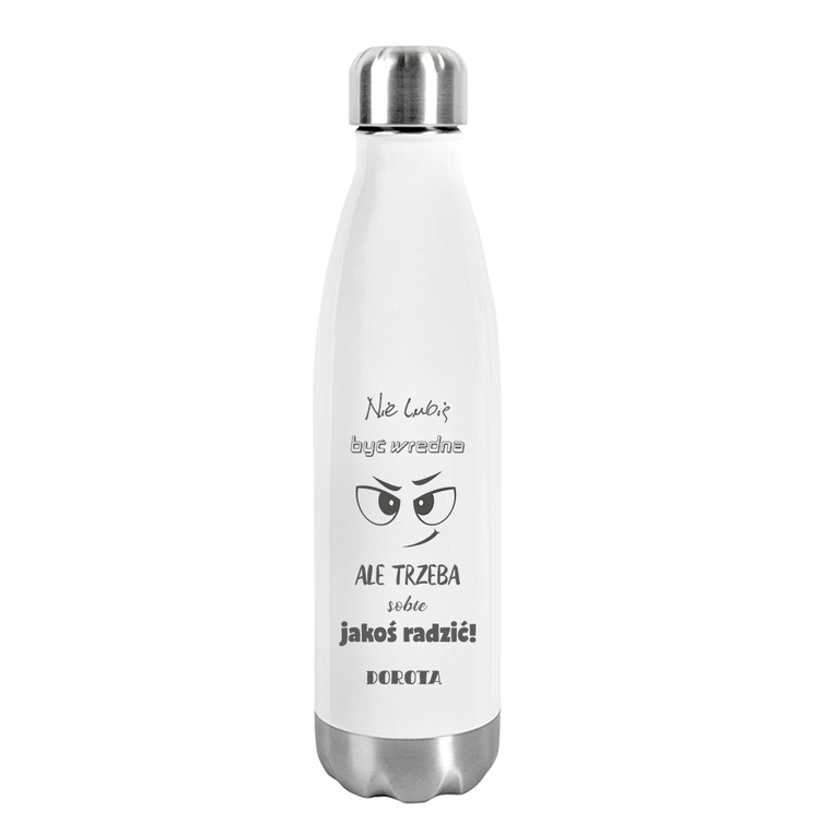 Butelka termiczna Prezent dla przebojowej dziewczyny