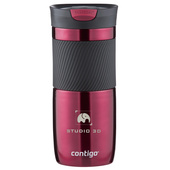 Bordowy kubek termiczny Contigo GRAWER LOGA – gadżet firmowy