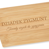 Zestaw do łupania orzechów DLA DZIADKA prezent z grawerem