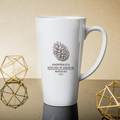 Kubek Latte Max z nadrukiem NAJWIĘKSZA SZYCHA W MIEŚCIE