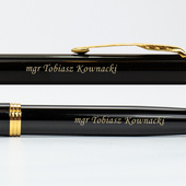 Zestaw Parkera IM - pióro i długopis GRATULACJE DLA MAGISTRA