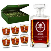 PREZENT DLA FUNKCJONARIUSZA SOK na pożegnanie - personalizowany zestaw do whisky