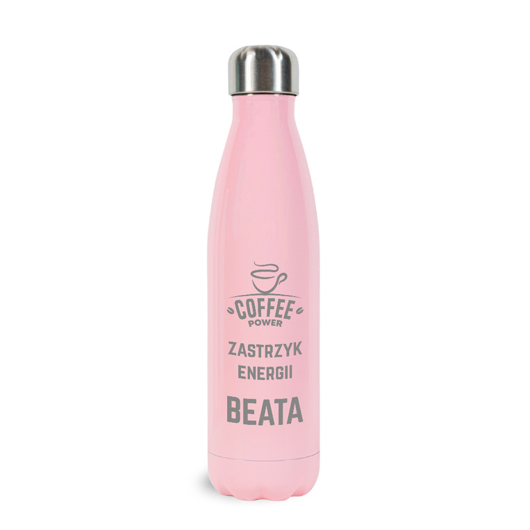 Butelka termiczna z GRAWEREM dla WIELBICIELA KAWY