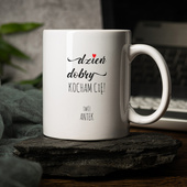 Kubek z nadrukiem NA DZIEŃ DOBRY personalizacja