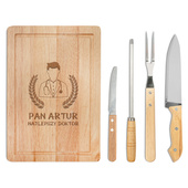 Personalizowany zestaw do grilla DLA NAJLEPSZEGO DOKTORA LEKARZA