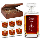 Zestaw do whisky - PREZENT ŚWIĄTECZNY dla amatora whisky