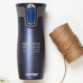 Grawerowany kubek termiczny Contigo na prezent Z HUMOREM DLA NIEGO