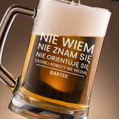 Kufel z żartobliwym grawerem – PREZENT Z HUMOREM dla bliskiej osoby