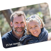 Duża podkładka pod mysz z TWOIM ZDJĘCIEM na PREZENT NA ROCZNICĘ