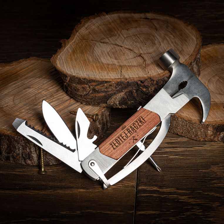 Multitool z personalizacją na prezent DLA ZŁOTEJ RĄCZKI