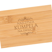 Zestaw do manicure w etui z grawerem NAJLEPSZA KUMPELA NA ŚWIECIE