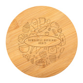 Szklana salaterka z grawerem na prezent NA IMIENINY 