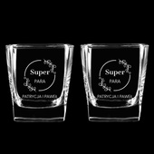 2 Szklanki do whisky PERSONALIZOWANY PREZENT dla pary