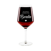 PERSONALIZOWANY kieliszek do wina DLA DZIEWCZYNY