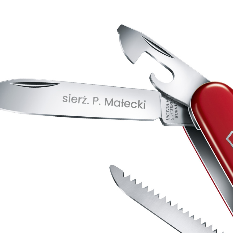 Szwajcarski Scyzoryk Huntsman Victorinox z Grawerem – PREZENT DLA ŻOŁNIERZA