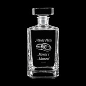 Karafka z grawerem DLA MŁODEJ PARY + IMIONA + DATA