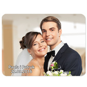 Duża podkładka pod mysz z twoim zdjęciem PAMIĄTKA ŚLUBNA