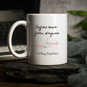 PREZENT DLA LEKARZA - kubek z nadrukiem NAJPIERW KAWA POTEM DIAGNOZA