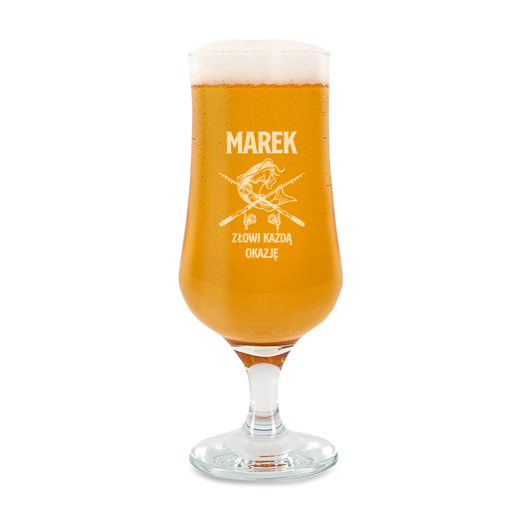 Pokale do piwa DLA WĘDKARZA prezent DLA NIEGO