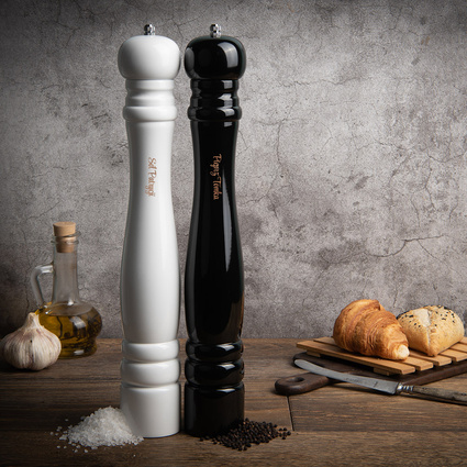 Personalizowane Młynki do soli i pieprzu 41,5 cm na prezent TWÓJ GRAWER