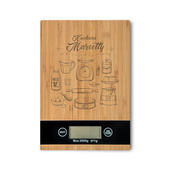 PREZENT DLA NIEJ waga kuchenna prostokątna z grawerem - KUCHNIA MARIETTY